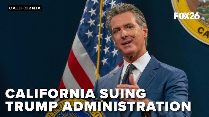California sues Trump administration over tariffs California sues Trump administration over tariffs
