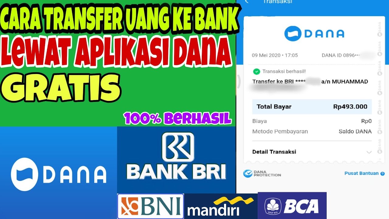 Cara Transfer Uang dari M Banking BRI ke DANA Cara Transfer Uang dari M Banking BRI ke DANA