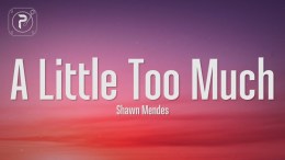 Shawn Mendes – A Little Too Much (Lyrics) Shawn Mendes – A Little Too Much (Lyrics)