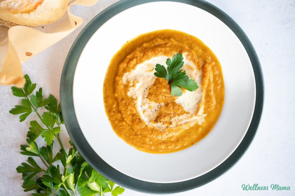Healthy pumpkin soup in a hurry Healthy pumpkin soup in a hurry