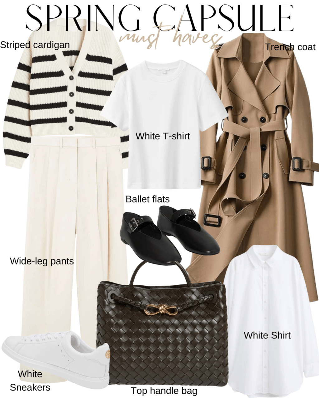 The Spring Capsule Checklist You Need Now The Spring Capsule Checklist You Need Now