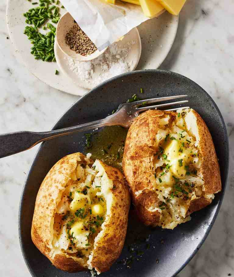 Air Fryer Baked Potatoes Recipe Air Fryer Baked Potatoes Recipe