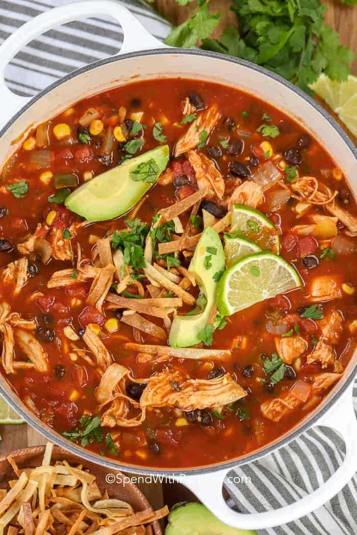Chicken Tortilla Soup: Spend with pennies Chicken Tortilla Soup: Spend with pennies