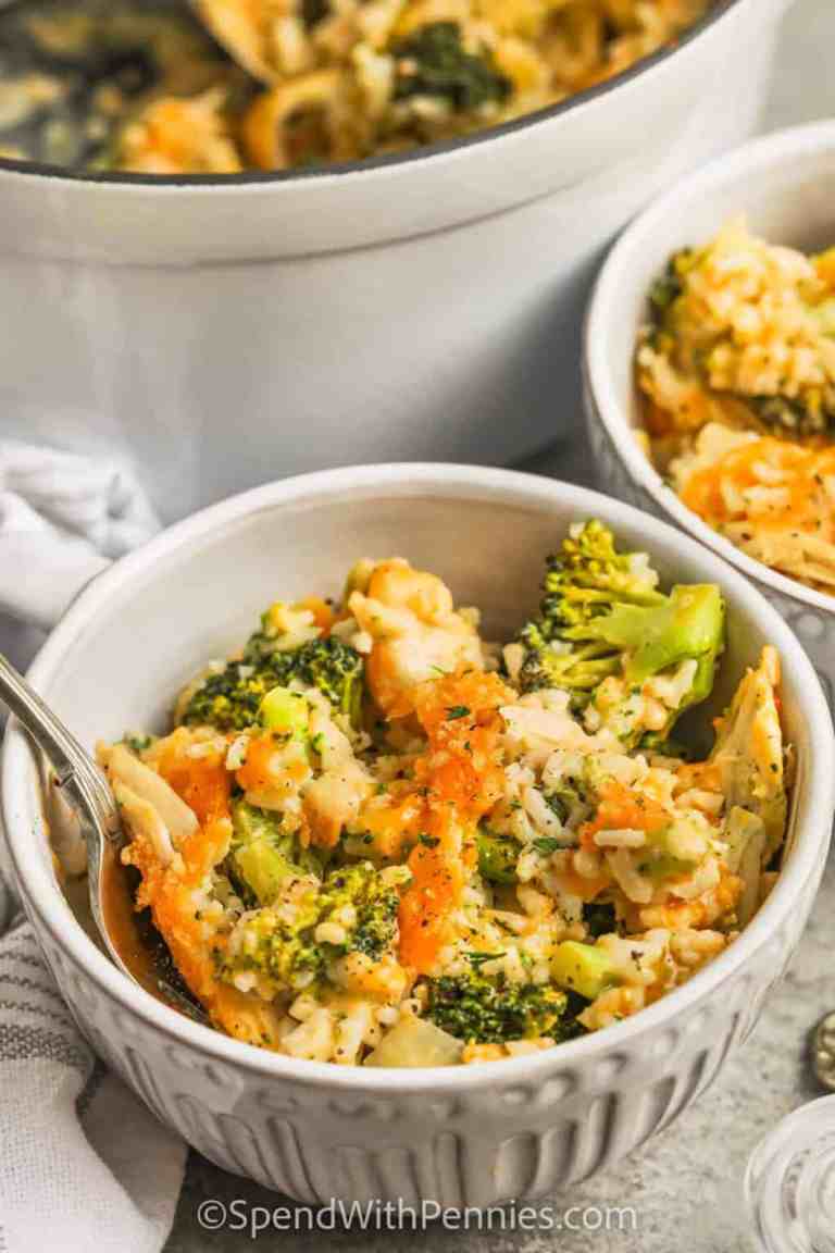 Chicken Casserole with Broccoli and Rice – Spend With Pennies Chicken Casserole with Broccoli and Rice – Spend With Pennies