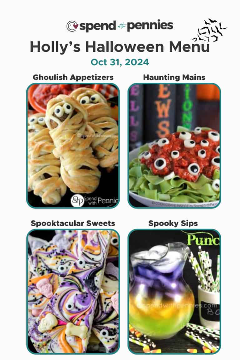 Halloween Meal Plan: Spend with pennies Halloween Meal Plan: Spend with pennies