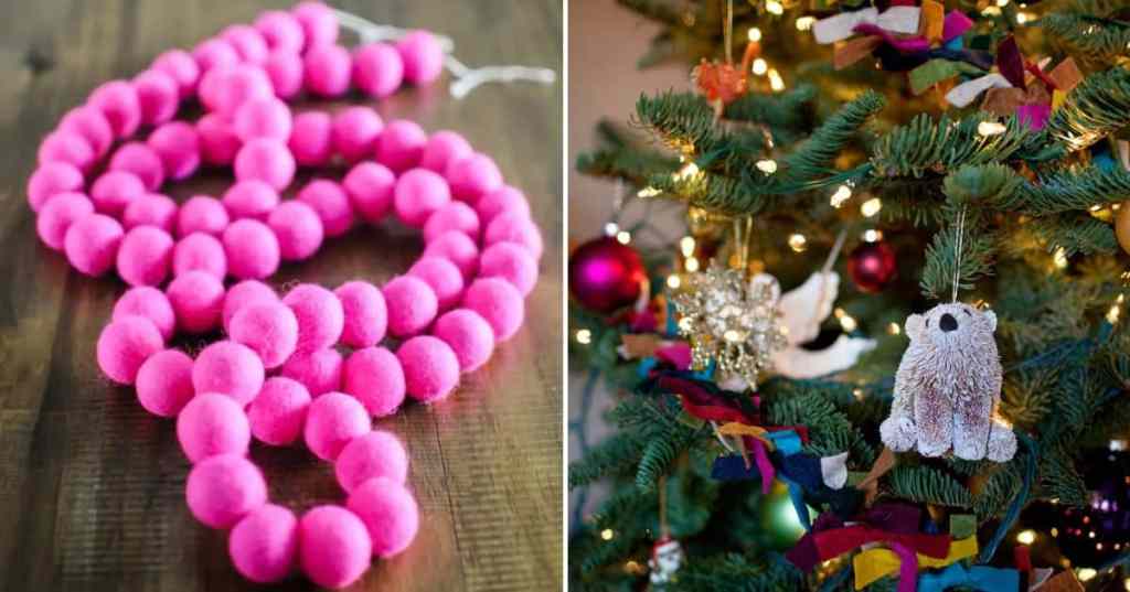 30 felt garlands you can make yourself 30 felt garlands you can make yourself