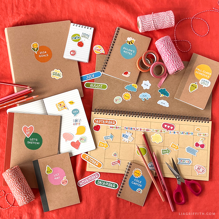 Free printable labels for children’s diaries Free printable labels for children’s diaries