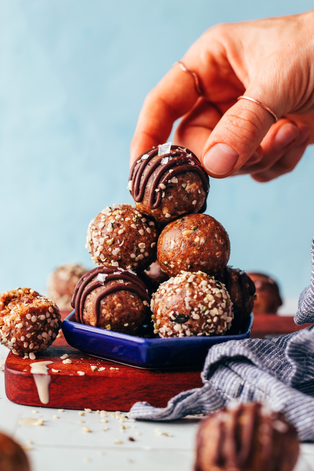 Tahini Bites with Seeds (No Nuts!) Tahini Bites with Seeds (No Nuts!)