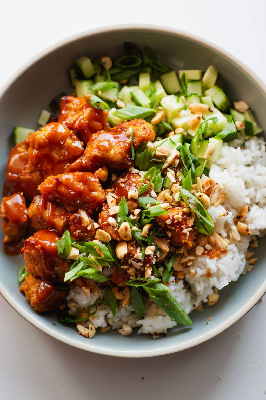 Gochujang Sticky Tofu Recipe with Herbs and Peanuts Gochujang Sticky Tofu Recipe with Herbs and Peanuts
