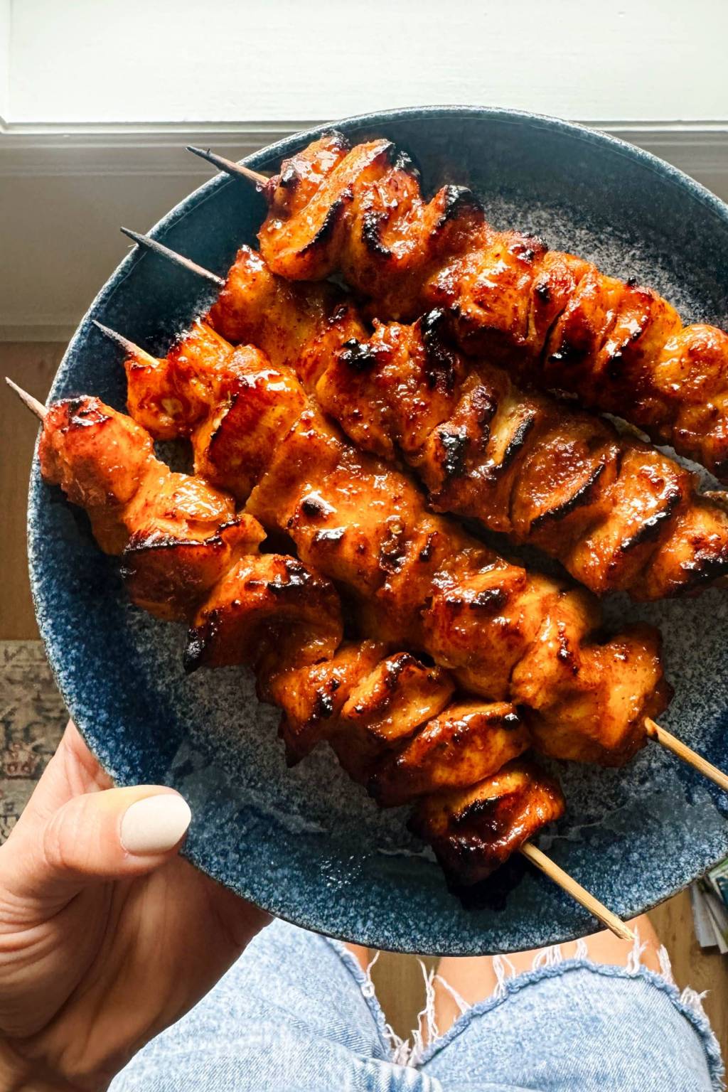 Honey and chipotle chicken skewers recipe Honey and chipotle chicken skewers recipe