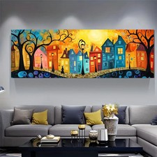 Transform Your Space: Panoramic City Canvas Transform Your Space: Panoramic City Canvas