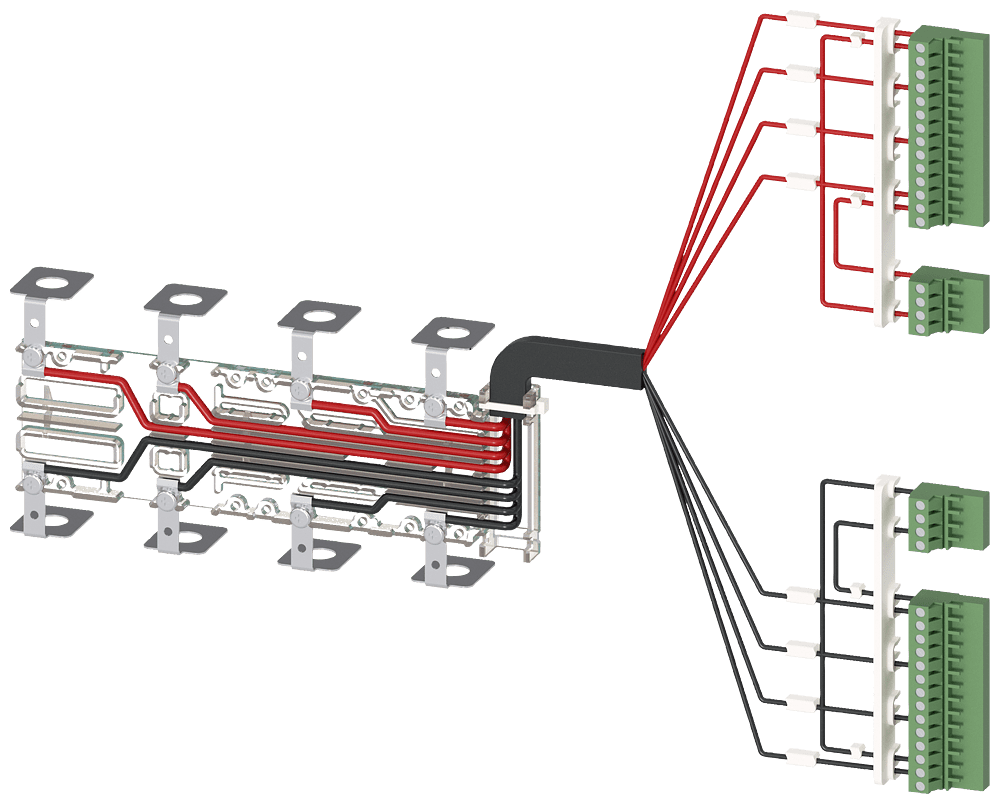 POWER SUPPLY KIT 3KC8 4P TOP 400A