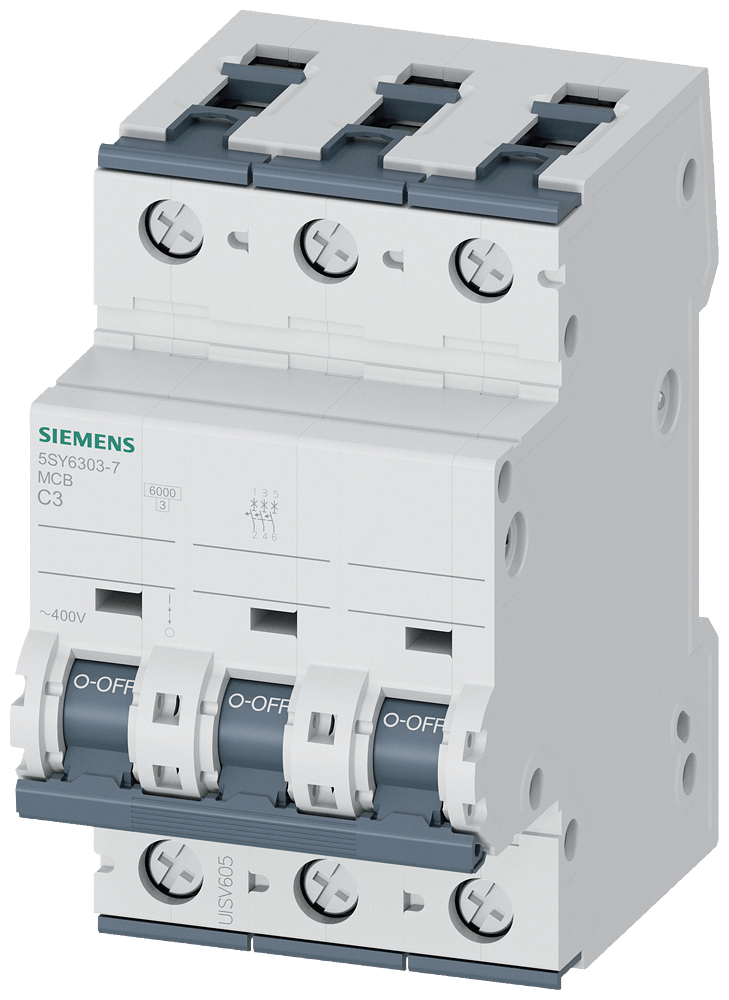 CIRCUIT BREAKER 6KA 3POL C3