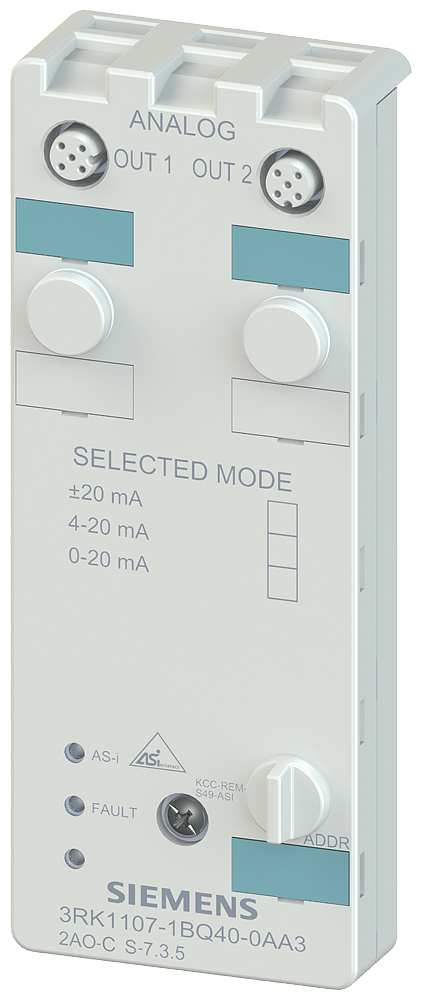 AS-I ANALOG MODULE IP67 2AO 4-20MA