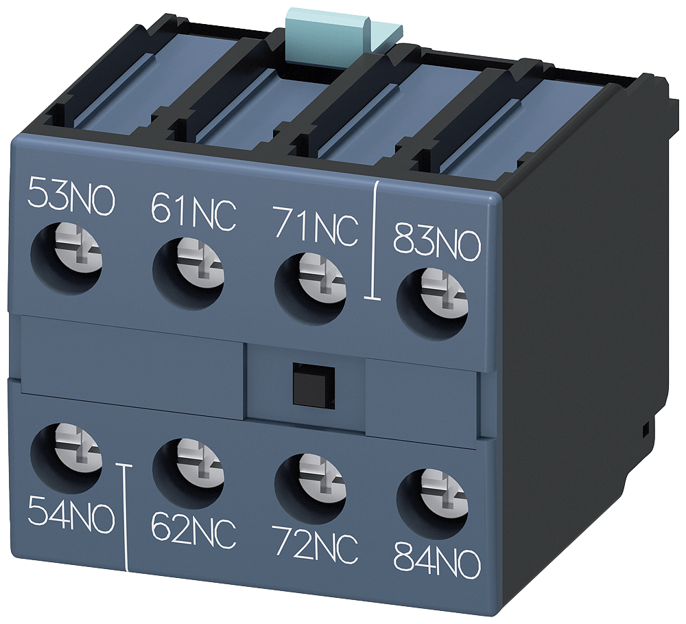 AUX.SWITCH BLOCK, 2NO+2NC,