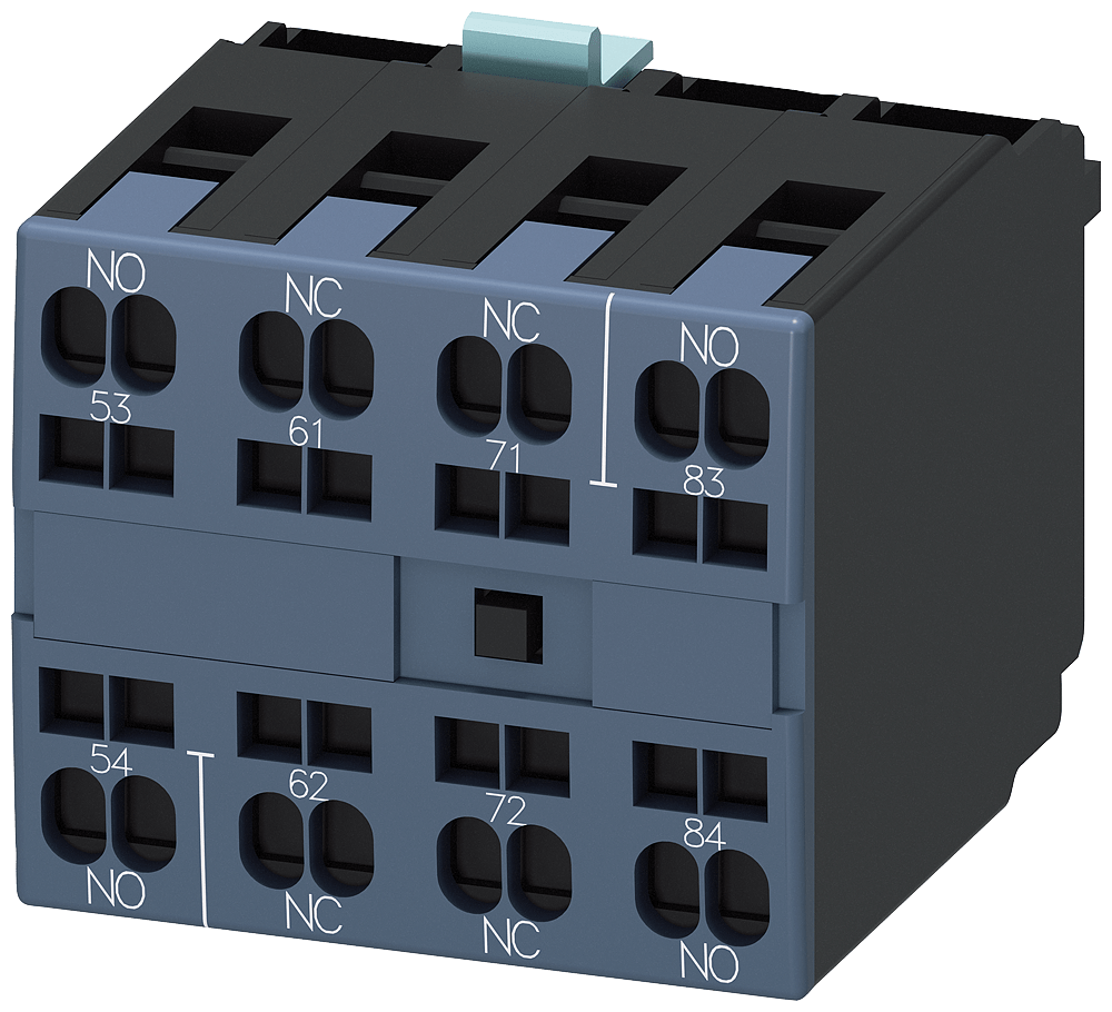 AUX.SWITCH BLOCK, 2NO+2NC,