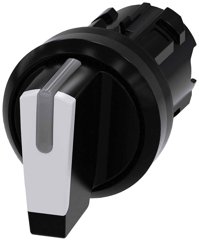 Selector switch, I-O<lt/>II, white