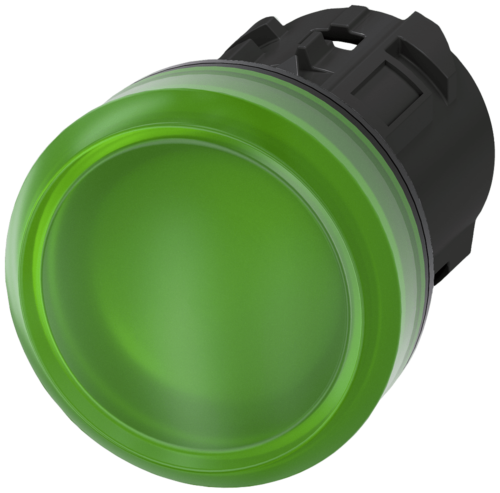 Indicator light, green