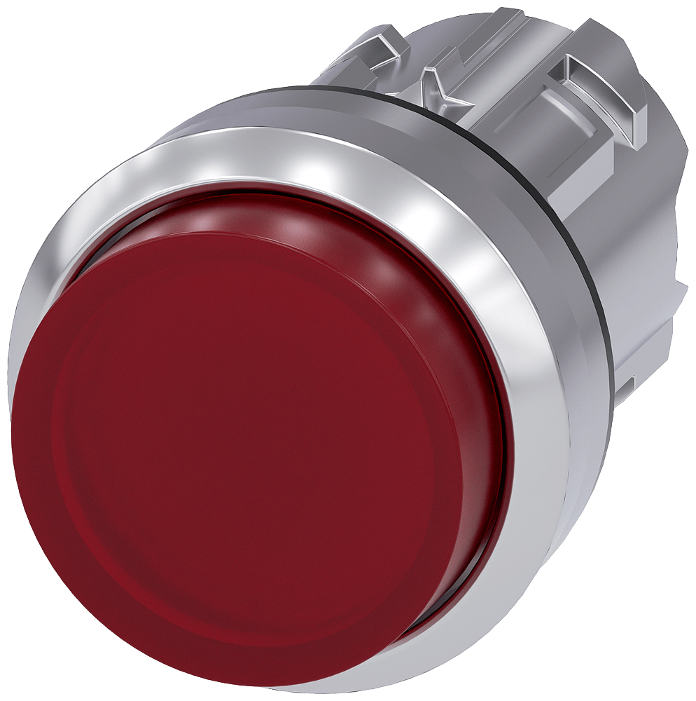 Illuminated pushbutton, red