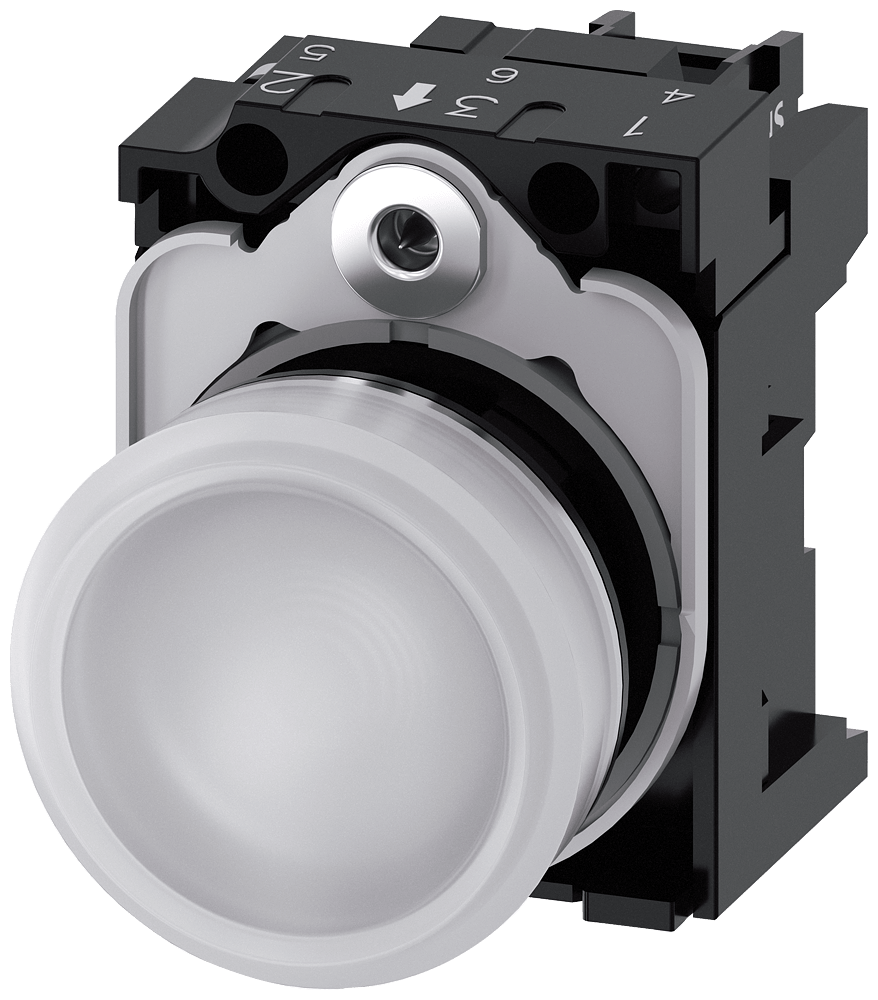 Indicator light, white