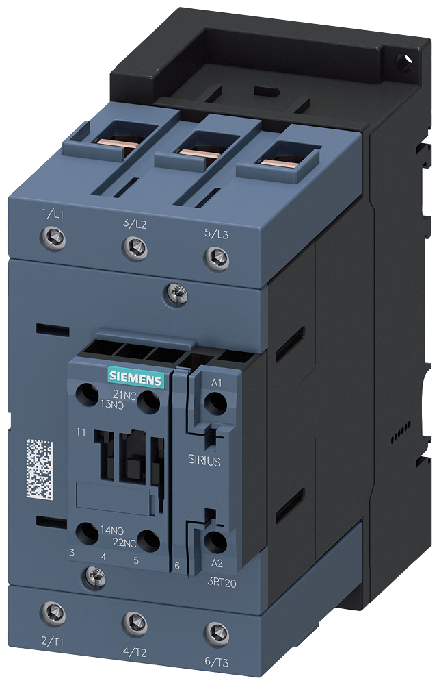 CONTACTOR,AC3:45KW,1NO+1NC,230VA...