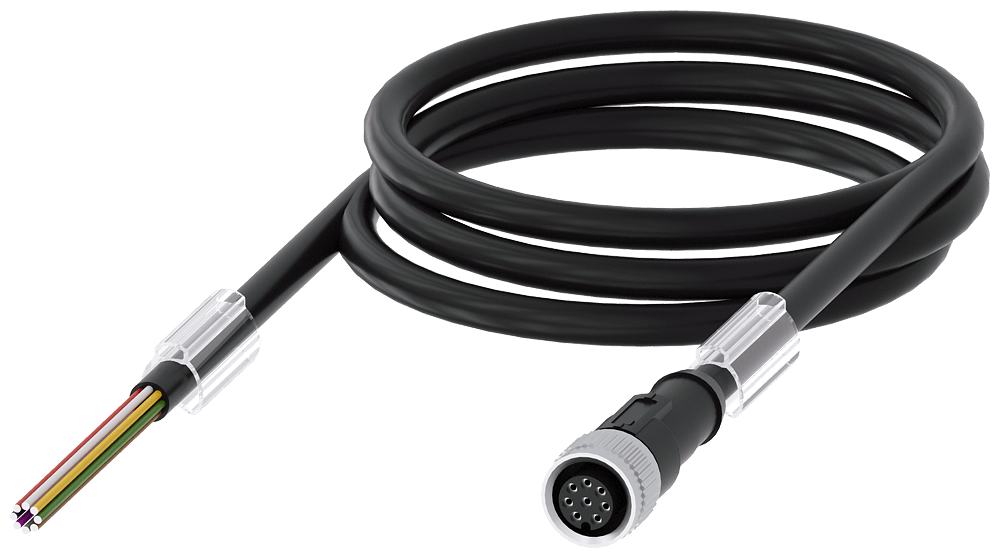 Cable 8-pole, 3m conductor