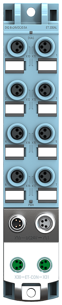 ET 200AL, DIQ 4+DQ 4x24VDC/0,5A,...
