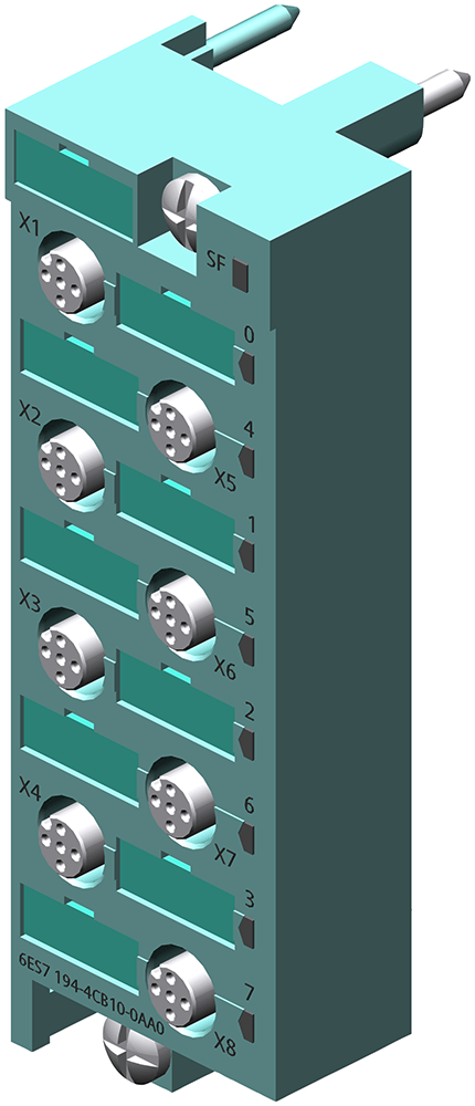 ET 200pro, CM IO 8 x M12 P