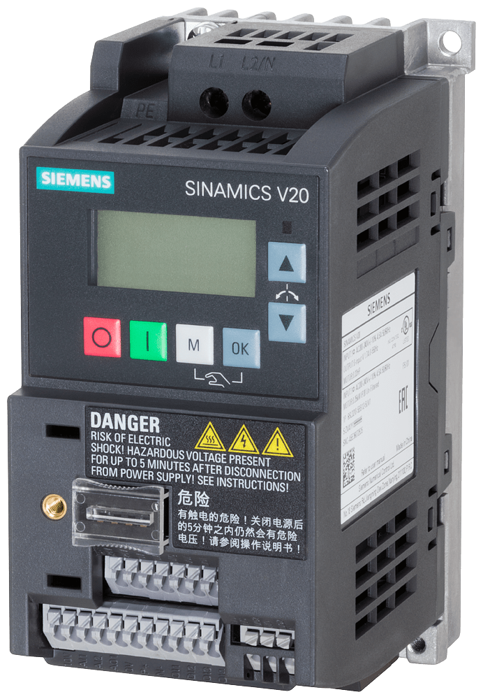 SINAMICS V20, 1AC 230V 0,25kW Fi...
