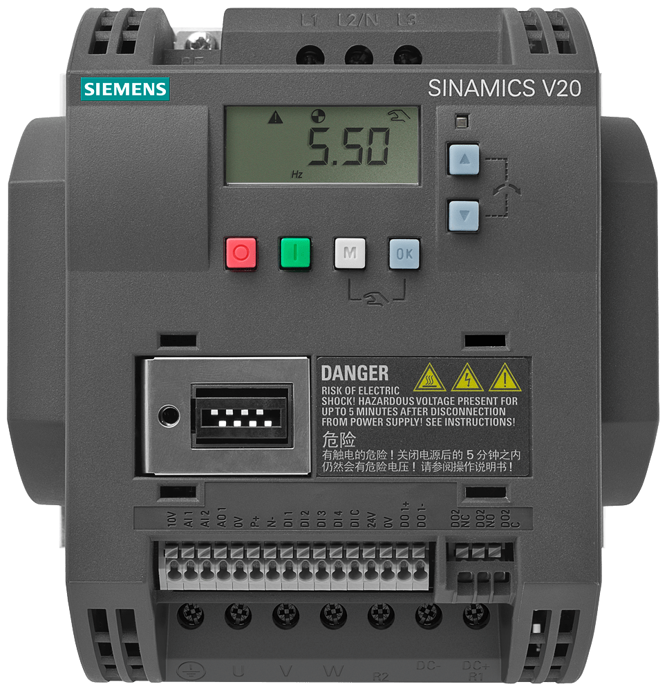 SINAMICS V20, 3AC 400V 1.1kW UNF...