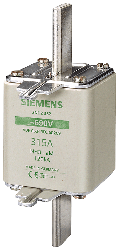 LV HRC fuse NH3 400A aM 690Vac