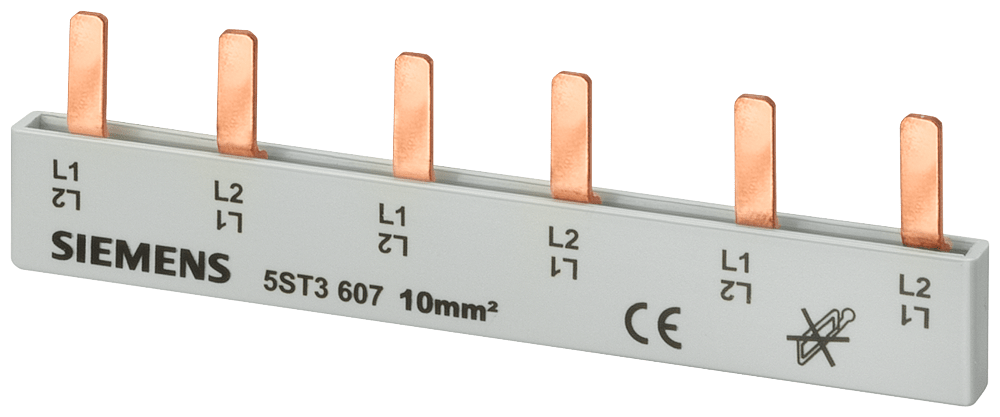 PIN BUS BAR 10QMM,5X(2PH+HS/FS)