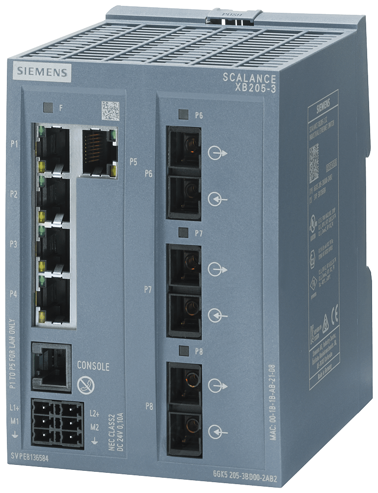 SCALANCE XB205-3 (ST, E/IP)
