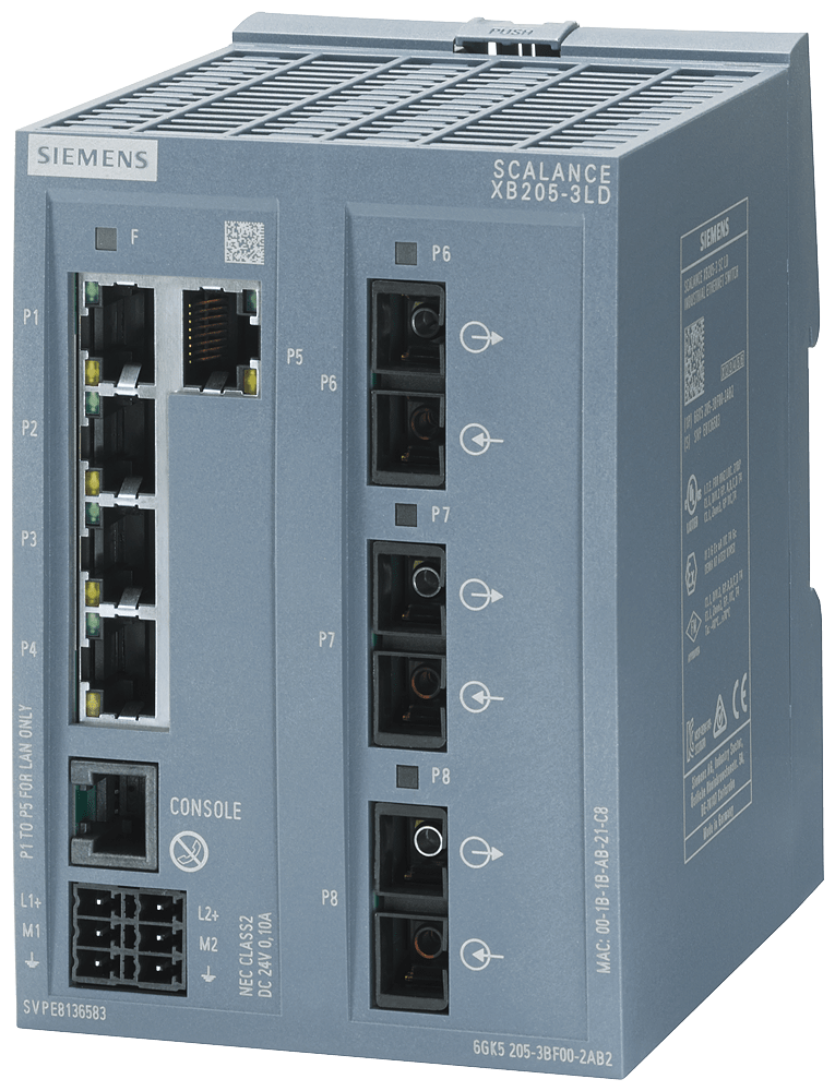 SCALANCE XB205-3LD (SC, PN)