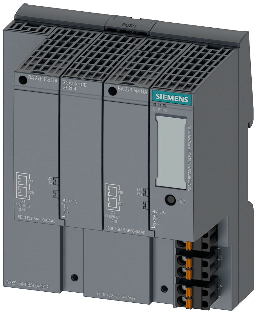 SCALANCE XF204 (2xBA RJ45 pre-as...