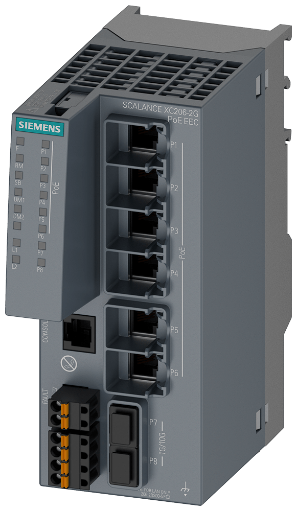 SCALANCE XC206-2G PoE EEC (DC 54 V)