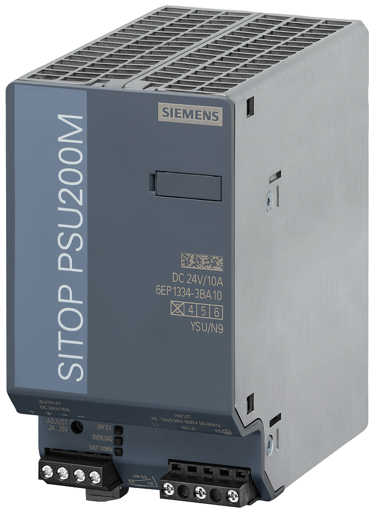 SITOP PSU200M/1-2AC/24VDC/10A/CO