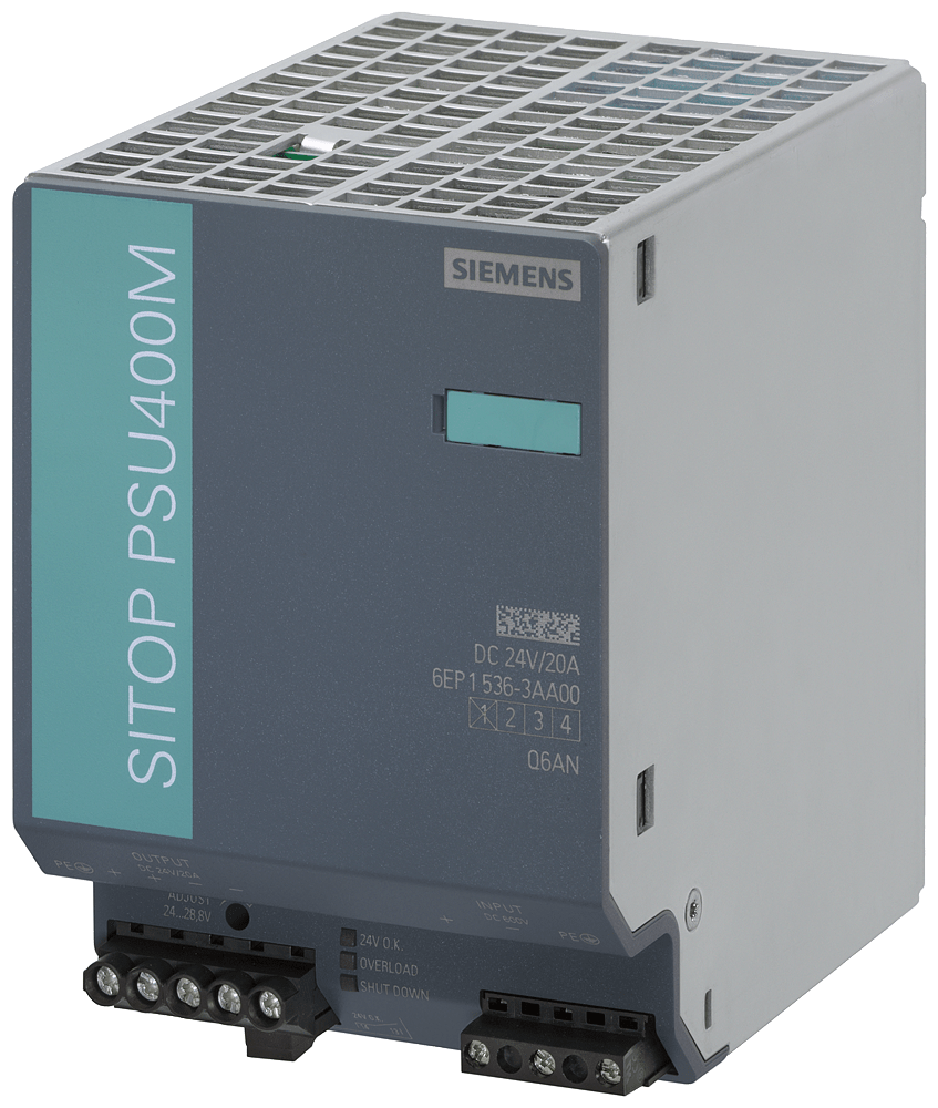 SITOP PSU400M/DC/DC/600V/24V/20A