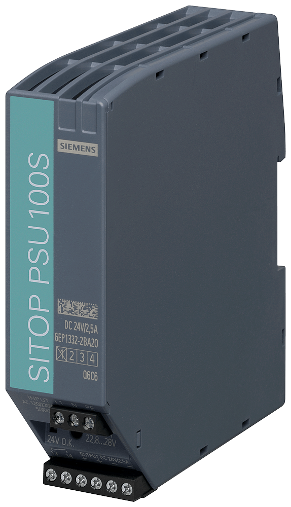 SITOP PSU100S/1AC/24VDC/2.5A