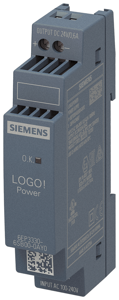 LOGO!Power/1AC/24VDC/0.6A
