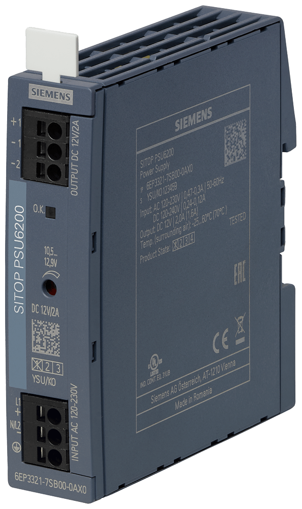 SITOP PSU6200/1AC/12VDC/2A