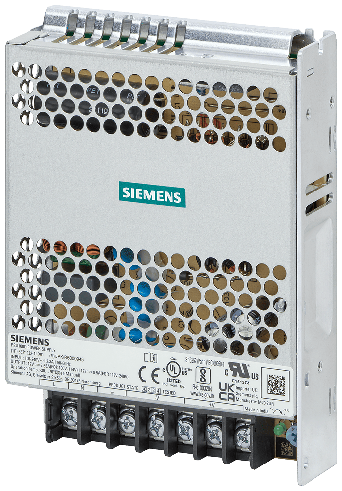 SITOP PSU100D/1AC/12VDC/8.5A