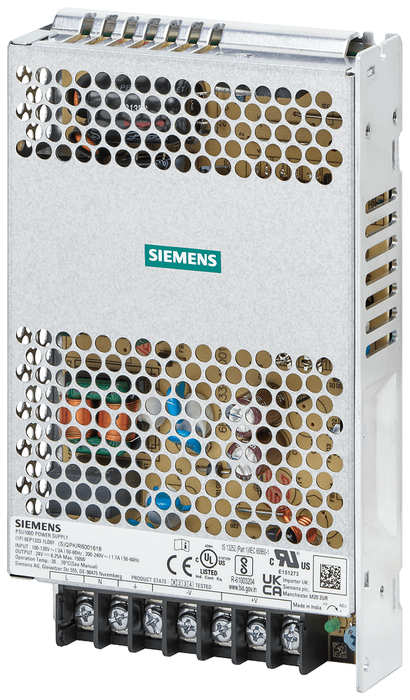 SITOP PSU100D/1AC/24VDC/6.25A