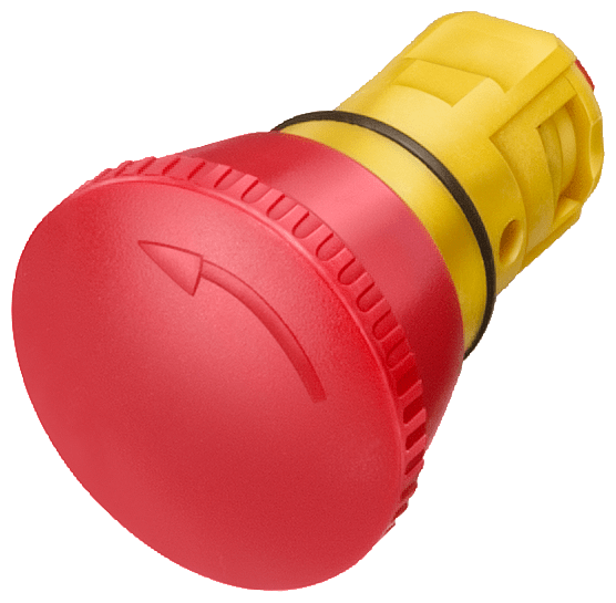 EMERGENCY STOP MUSHROOM PUSHBUTT...