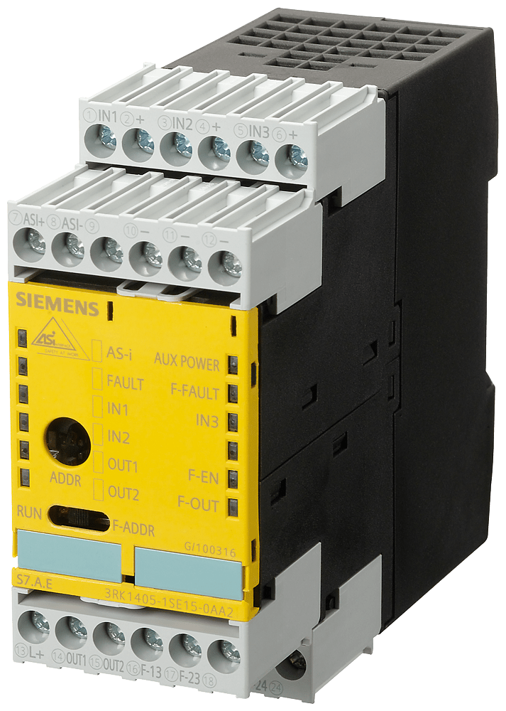 S45F, 1F-RO/3DI/2DO, IP20,SCREW