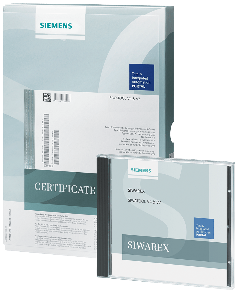 SIWATOOL software on CD