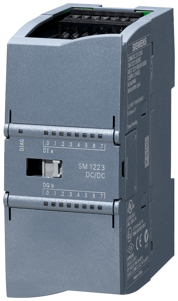 Digital I/O SM 1223,  8 DI / 8 DO