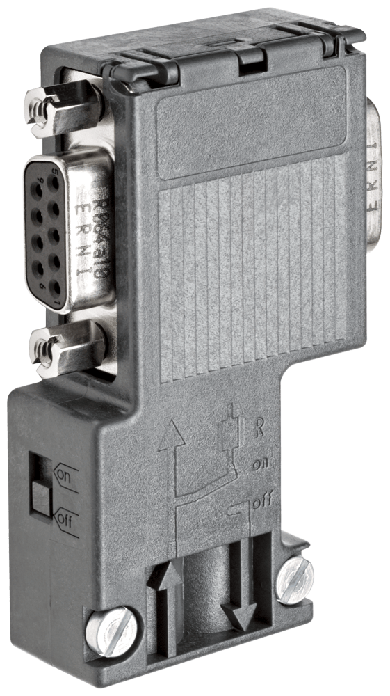 PROFIBUS Connector, 90°, w. PG p...
