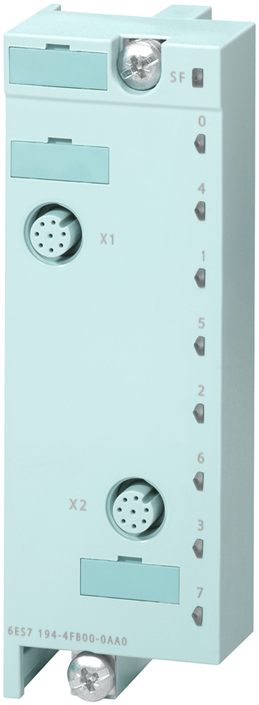 ET200PRO,cm IO 2 X M12, 8 Pin