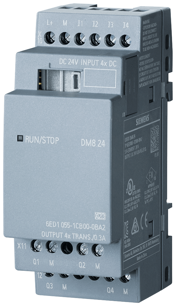 LOGO! DM8 24 Exp. mod., 4DI/4DO